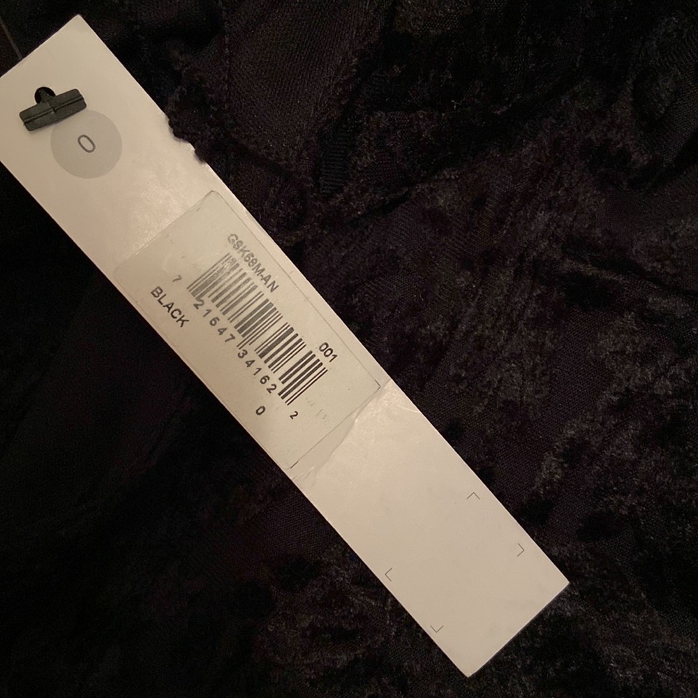 Velvet Detail Racerback Dress - Picture 6 of 6